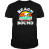 Beach bound Snoopy and Woodstock retro shirt