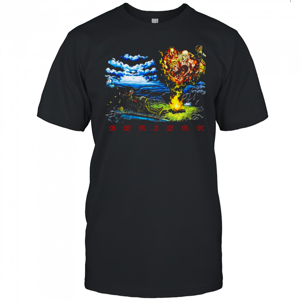 Berserk ashes above shirt