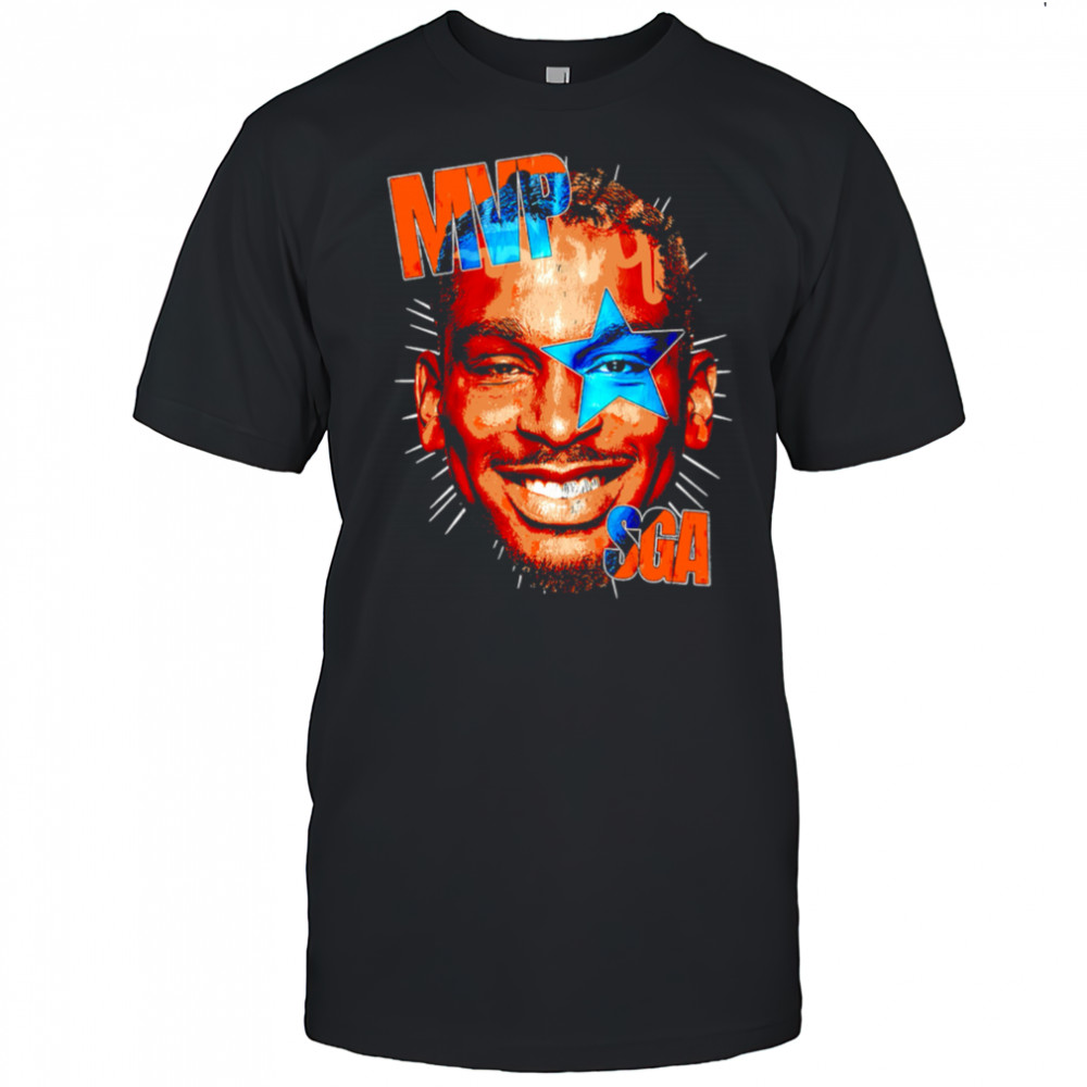Big Head Shai Gilgeous-Alexander star MVP SGA shirt