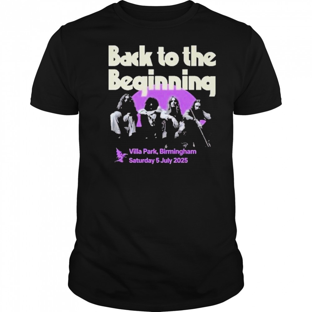 Black Sabbath Back To The Beginning Unisex T-Shirt