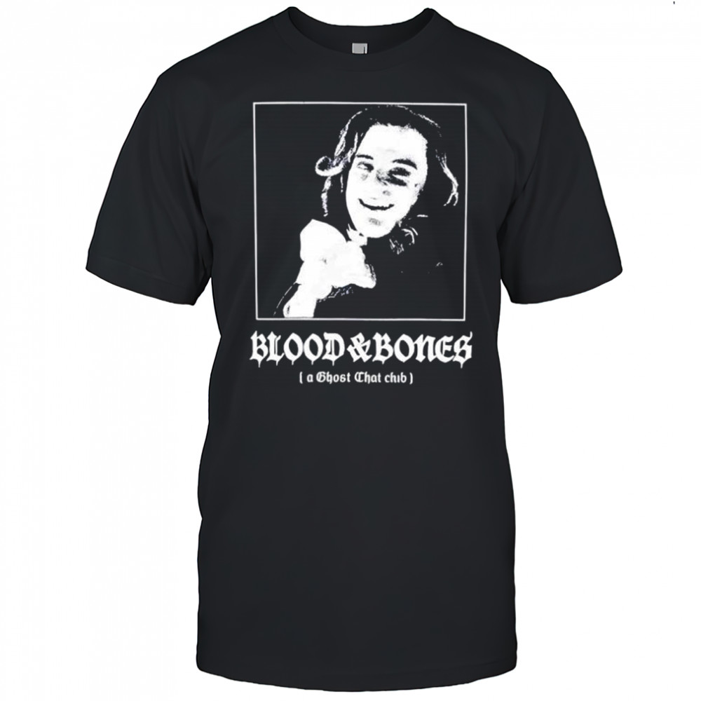Blood And Bones A Ghost Chat Club T-Shirt