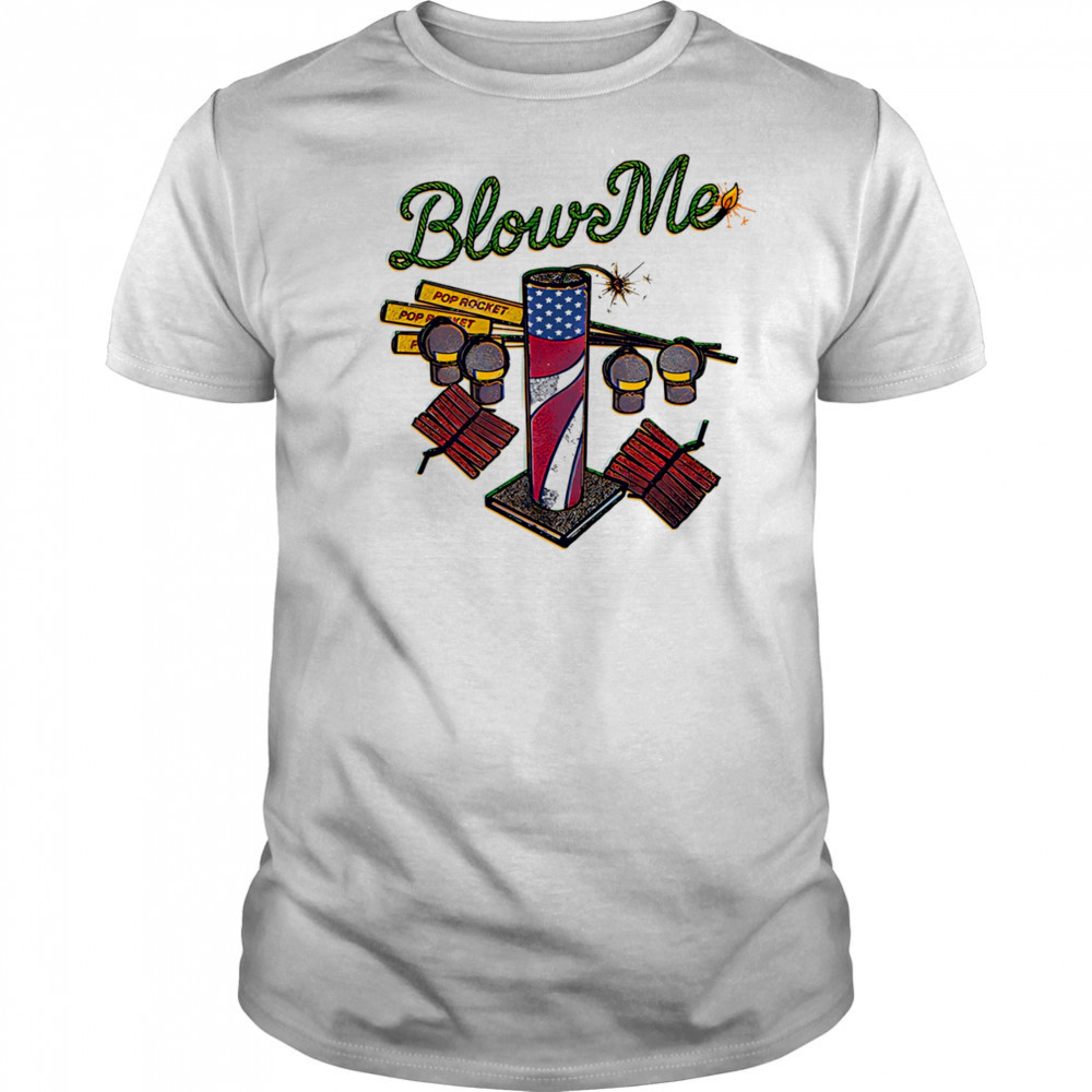 Blow me pop rocket shirt