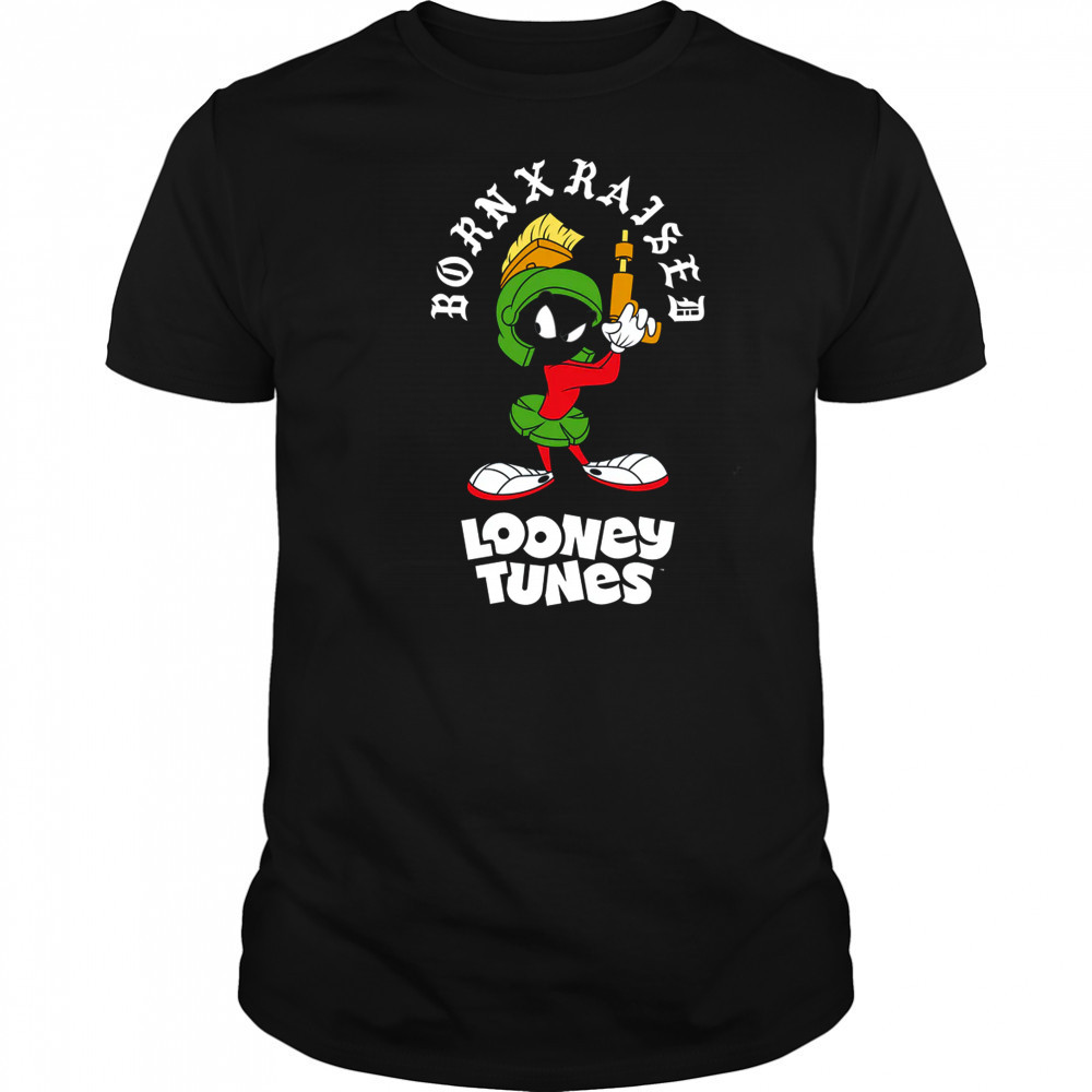 BORN X RAISED LOONEY TUNES Marvin the Martian Shirt