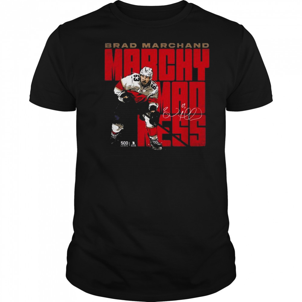Brad Marchand Florida Marchy Madness Signature 2025 Shirt
