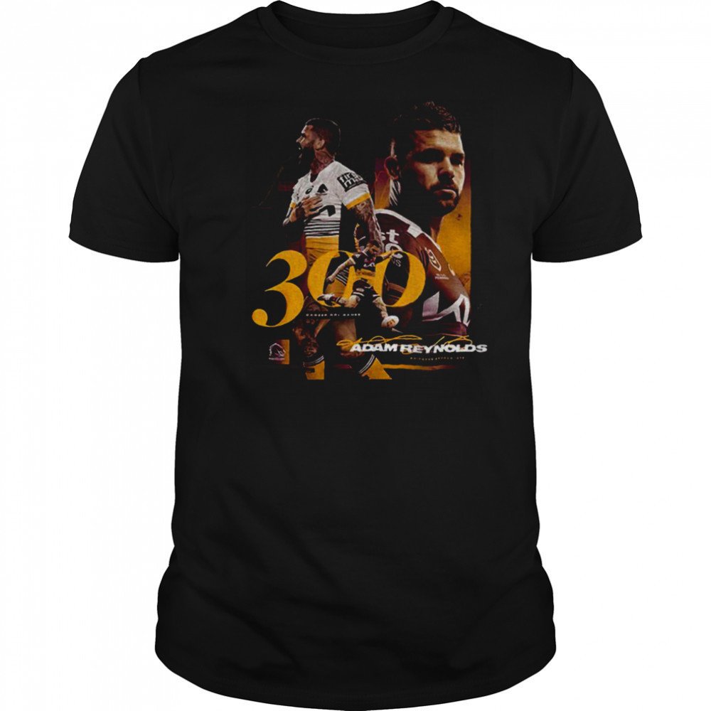 Brisbane Broncos X Adam Reynolds 300 shirt