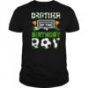 Brother Of The Birthday Boy Soccer Family Matching Party shirt