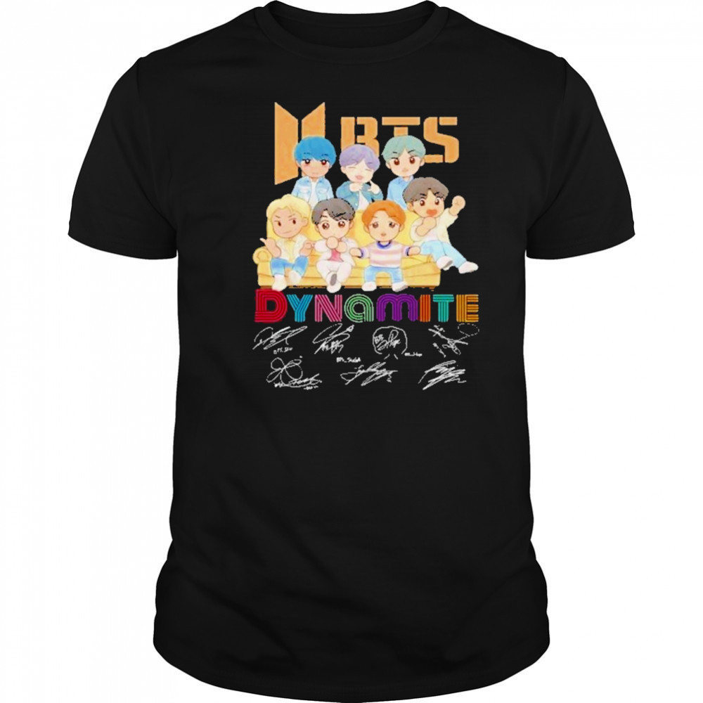 BTS Dynamite Signature Unisex T-Shirt