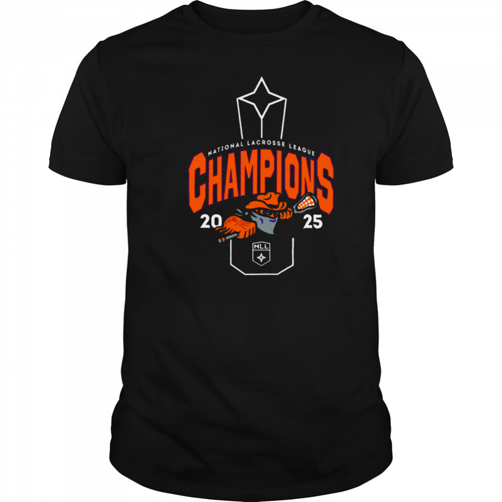 Buffalo Bandits 2025 NLL Cup Champions T Shirt