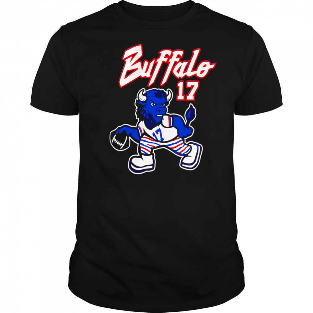 Buffalo Bills Raps 17 mascot cartoon shirt