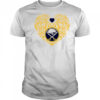 Buffalo Sabres Floral Pattern Heart logo shirt