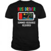 Bus Driver Summer Recharge Required Last Day Of School shirt