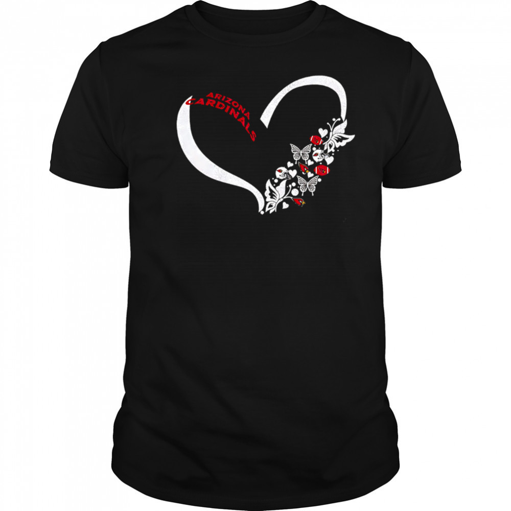Butterflies in my stomach Arizona cardinals NFL shirt