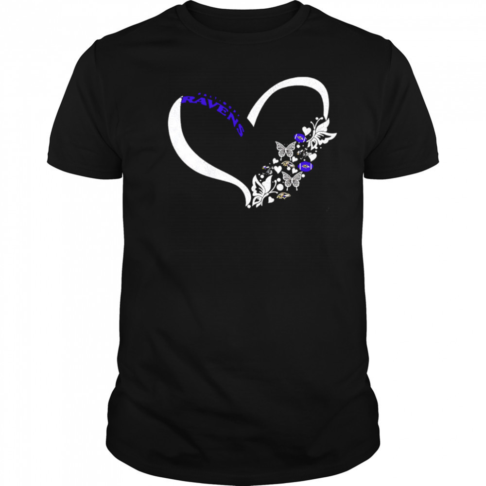 Butterflies In My Stomach Baltimore Ravens NFL shirt