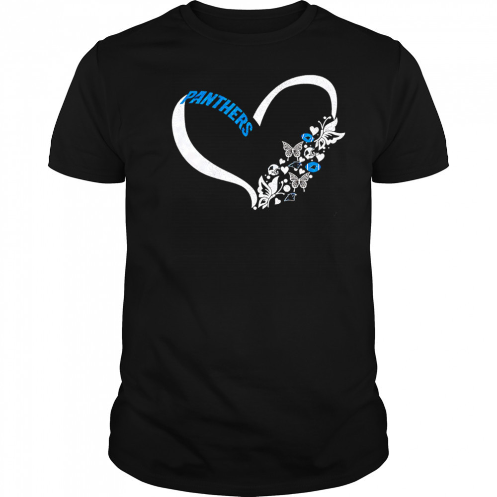 Butterflies in my stomach carolina panthers NFL shirt