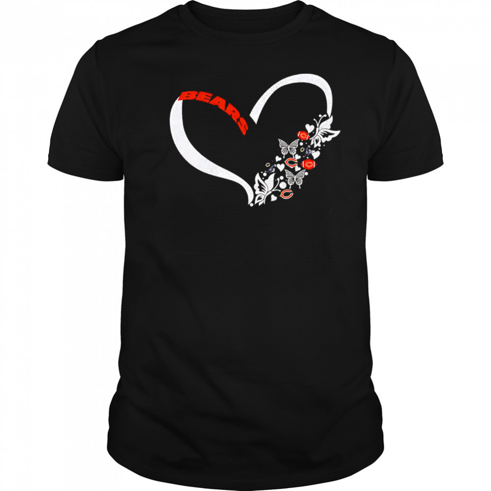 Butterflies in my stomach chicago bears NFL shirt