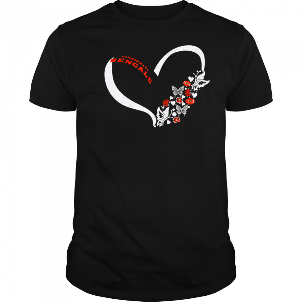 Butterflies in my stomach cincinnatI bengals NFL shirt