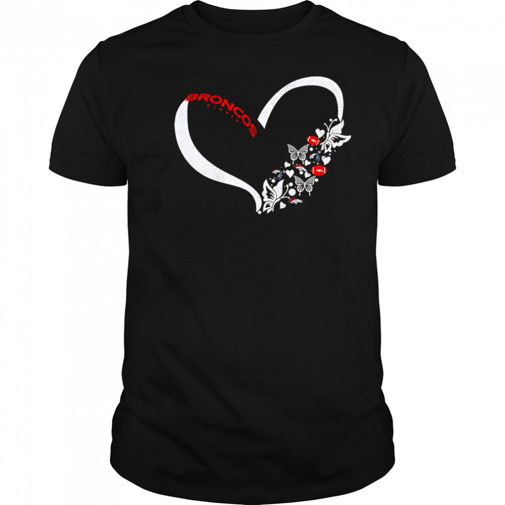 Butterflies in my stomach denver broncos NFL shirt