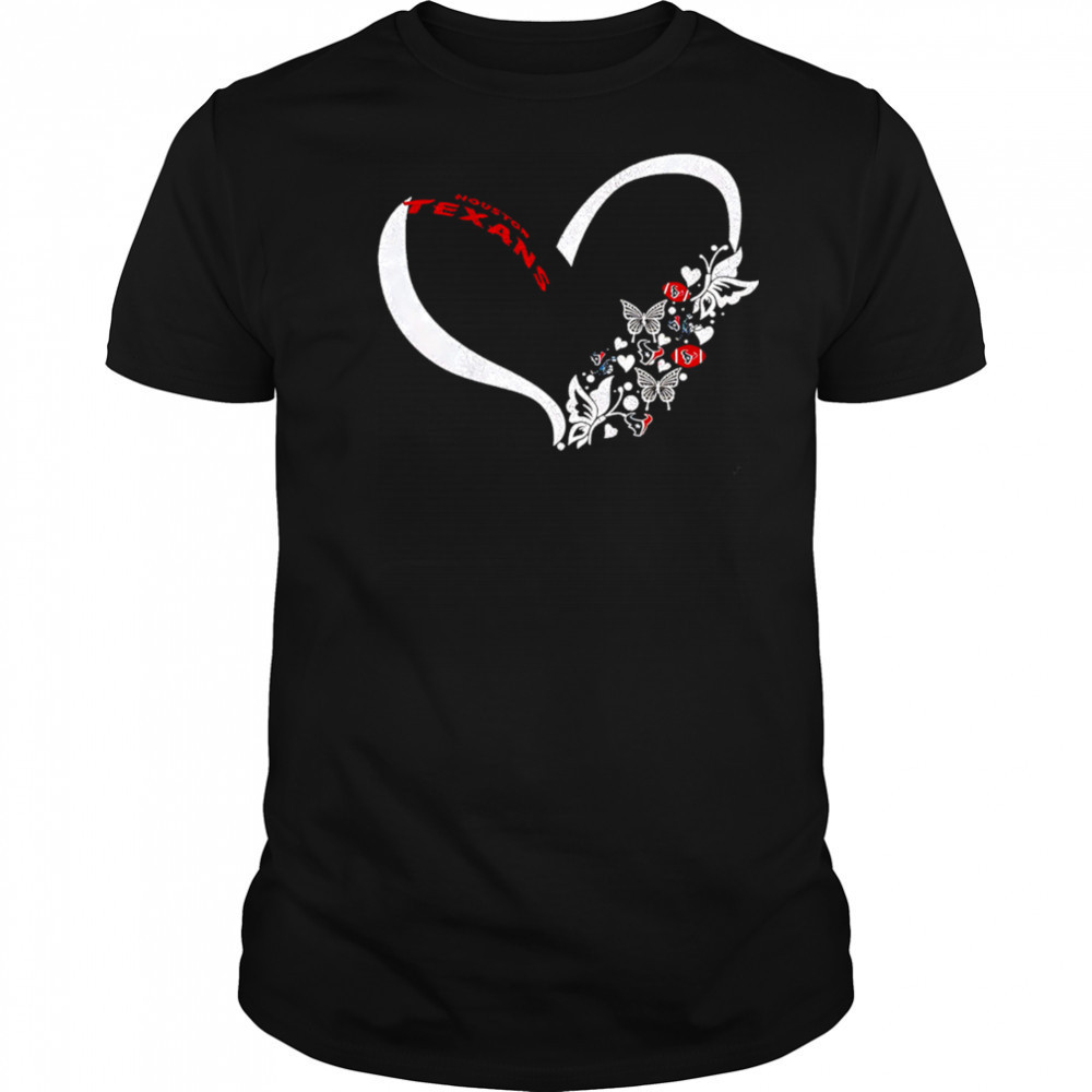 Butterflies in my stomach houston texans NFL shirt