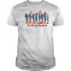 Cartoon Oklahoma City Thunder Players Lined Up With No Easy Basket Text shirt