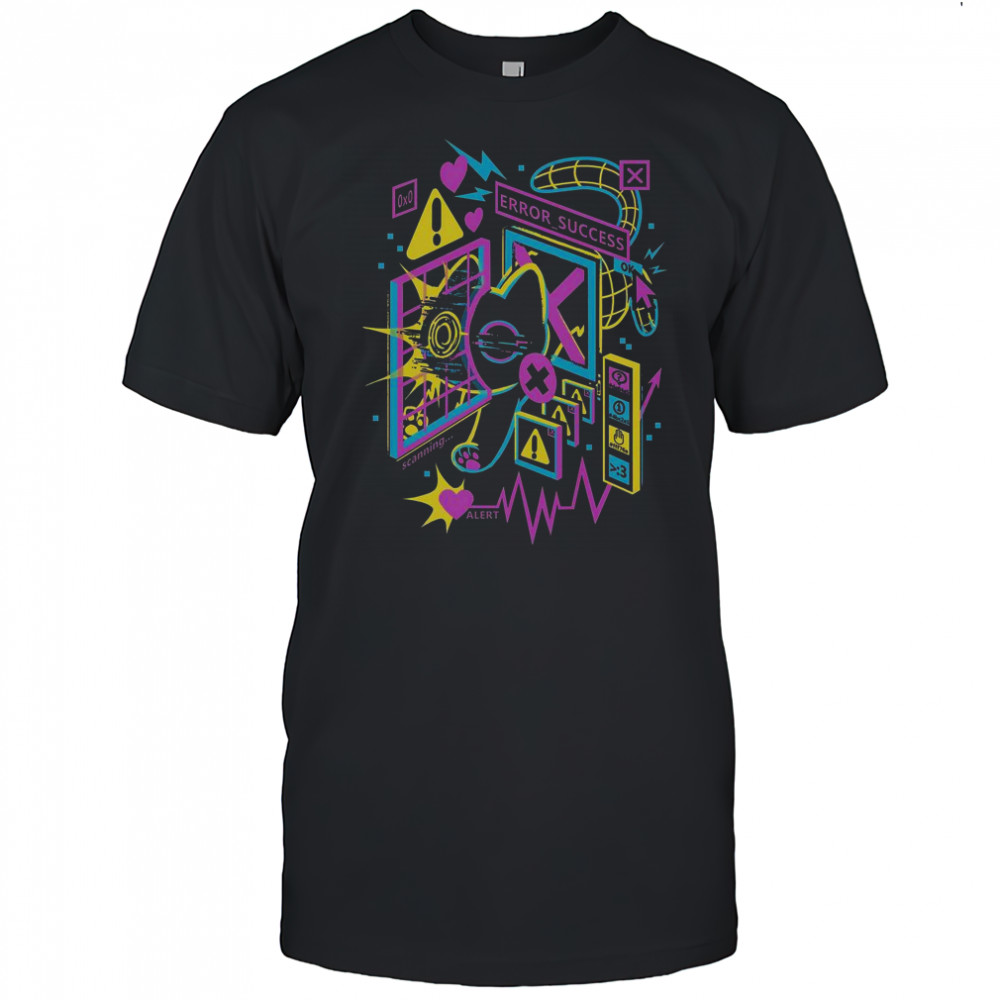 Cat Scan Error Success Heart Scan T-Shirt