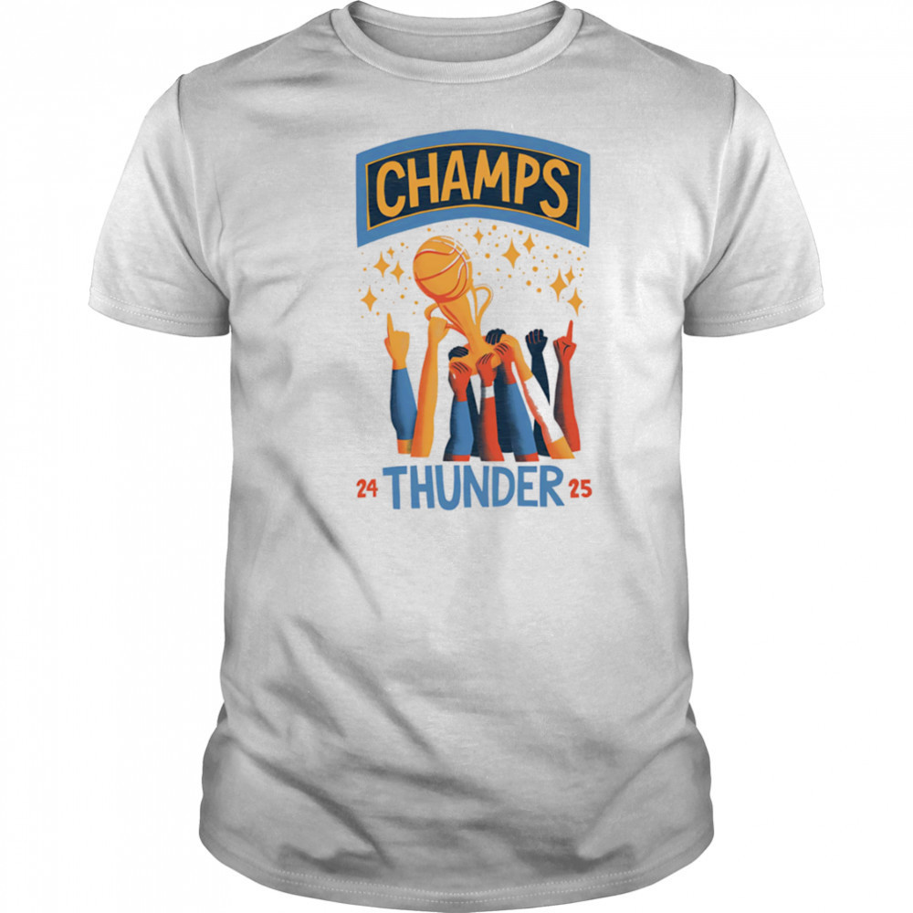 Champs Thunder 24-25 Celebration shirt