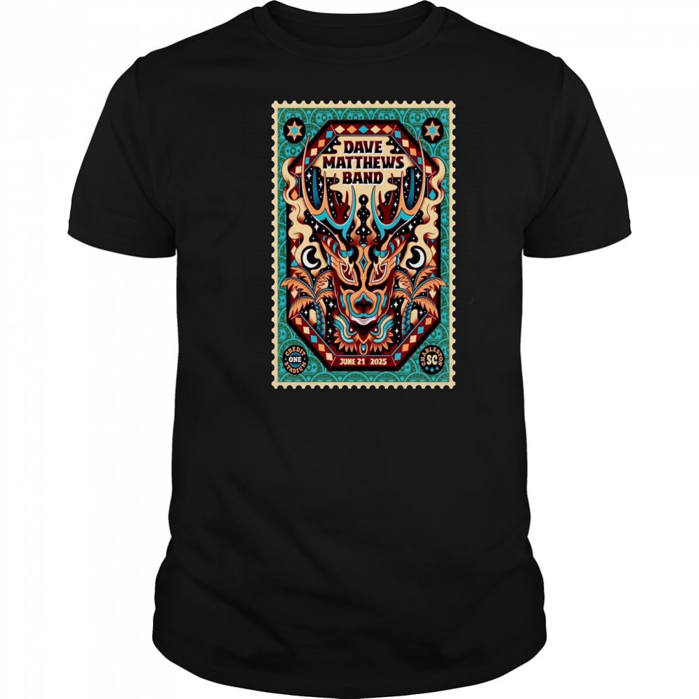 Charleston SC Show Dave Matthews Band June 21 2025 Poster T-Shirt