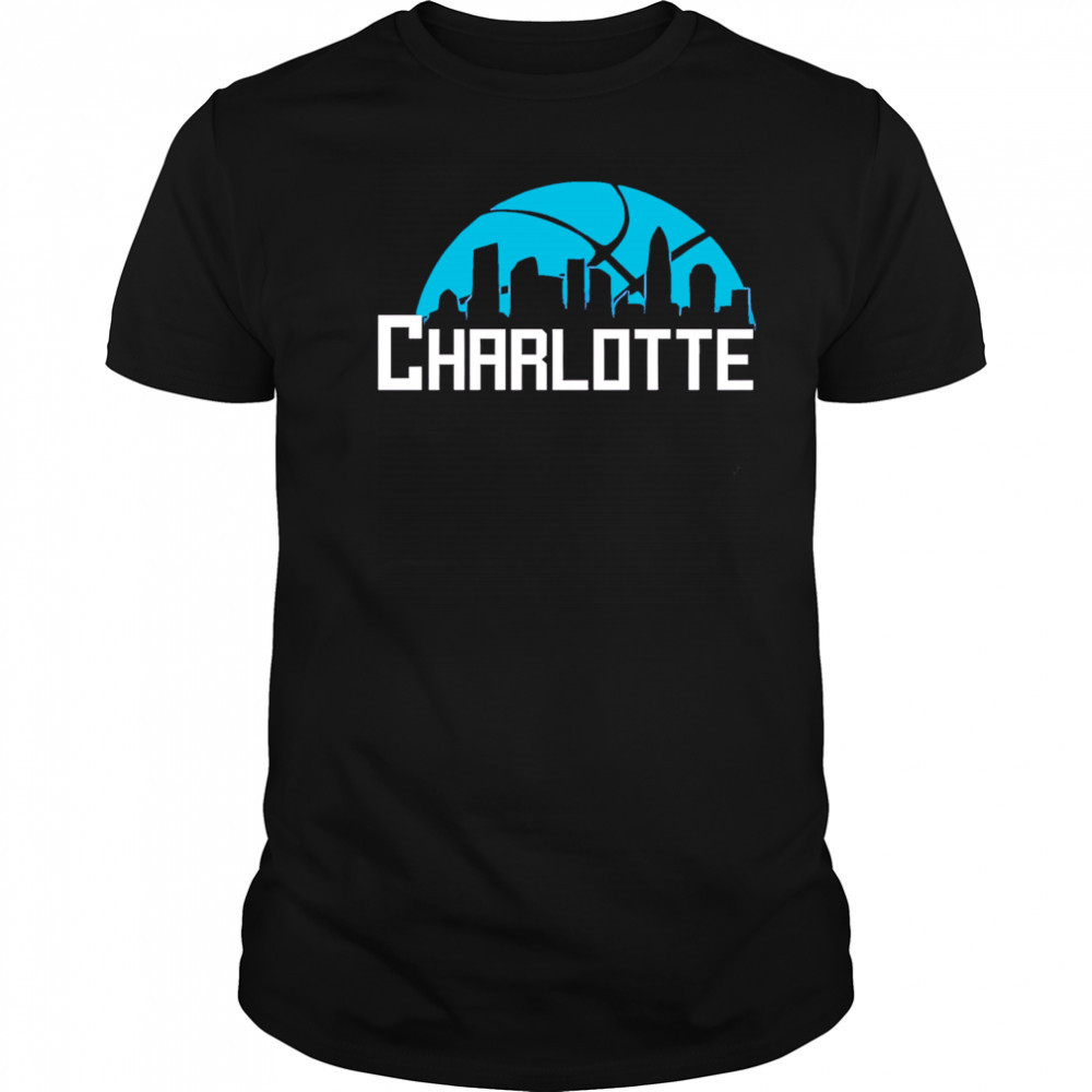 Charlotte Hornets Cityscape Skyline style 2025 shirt