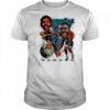 Charlotte Hornets LaMelo Ball Muggsy Grant Williams Larry caricature cartoon retro shirt
