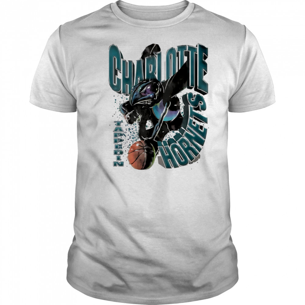 Charlotte Hornets Tappedin retro shirt
