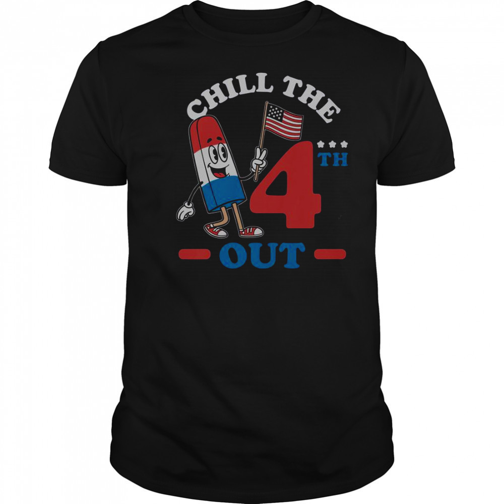 Chill The 4th Out America Ice Cream T-Shirt