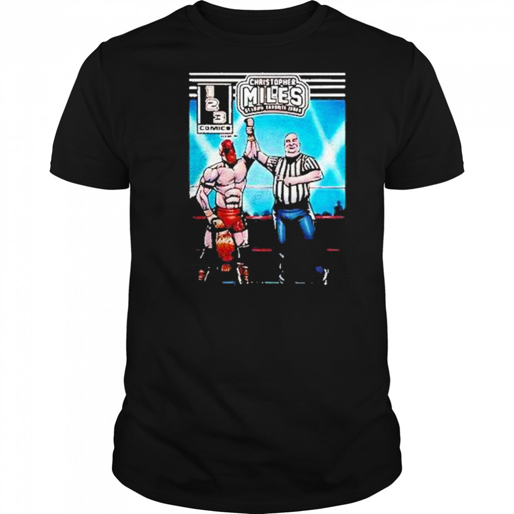 Christopher Miles Zebra Comics Shirt