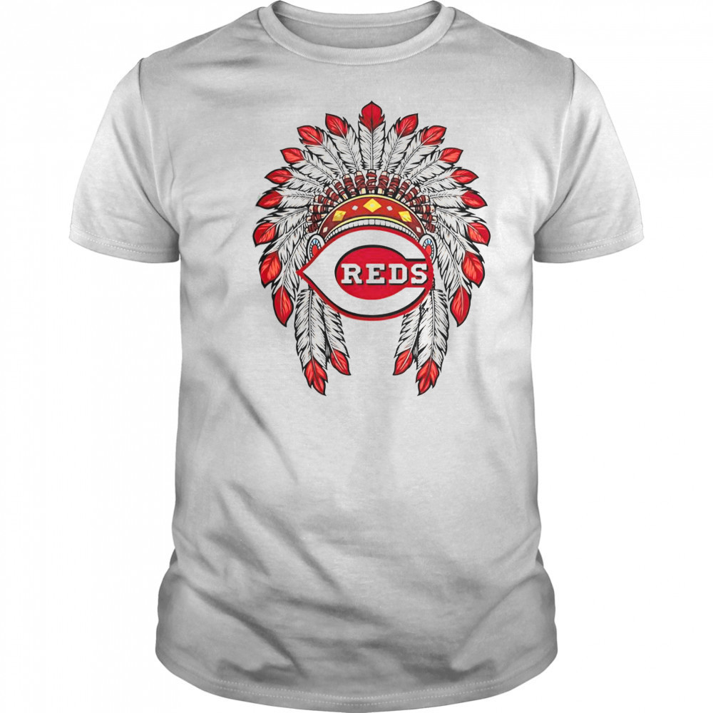 Cincinnati Reds Native American Logo T-Shirt