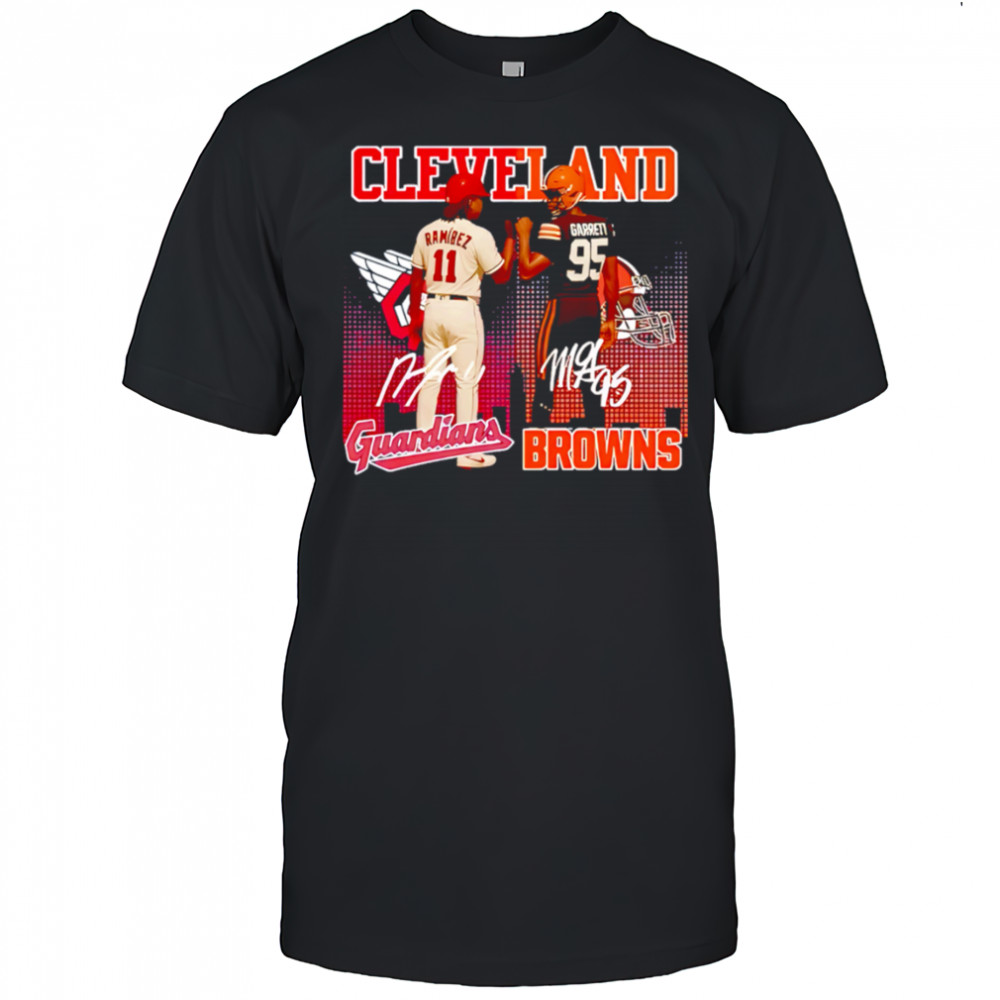 Cleveland browns and guardians star power shirt