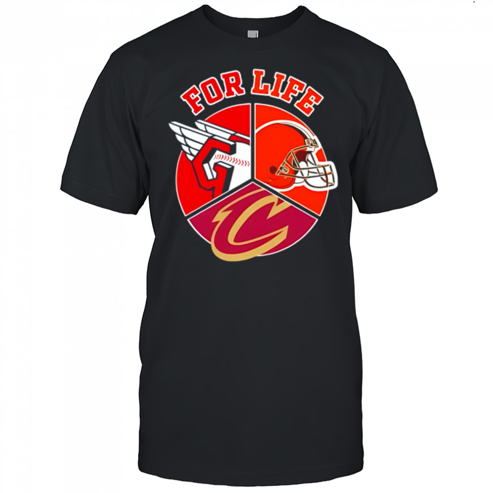 Cleveland guardians browns and cavaliers for life shirt