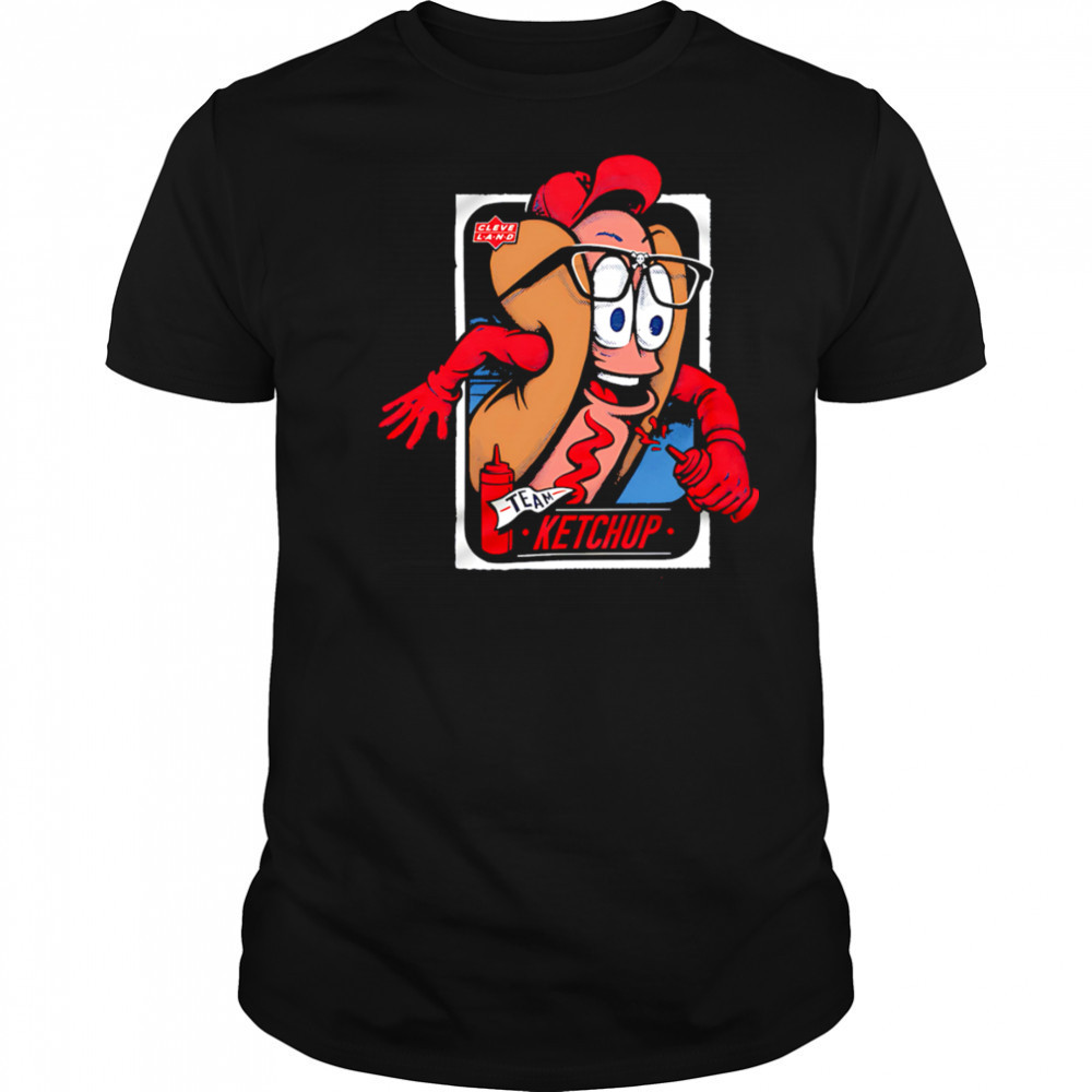 Cleveland Hotdog Team Ketchup shirt