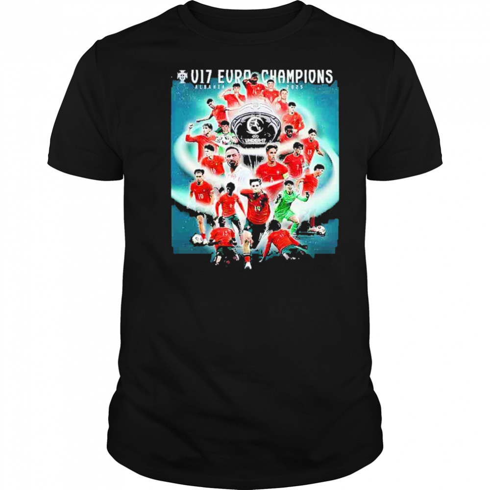 Congrats U17 Portugal Winners U17 Euro Champions Albania 2025 shirt