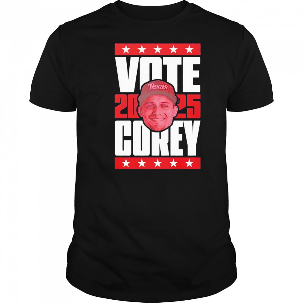 Corey Seager 2025 Vote shirt