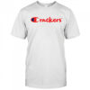 Crackers Champion parody shirt