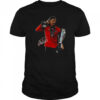 Cristiano Ronaldo holding Trophy UEFA Nations League 2025 signature shirt