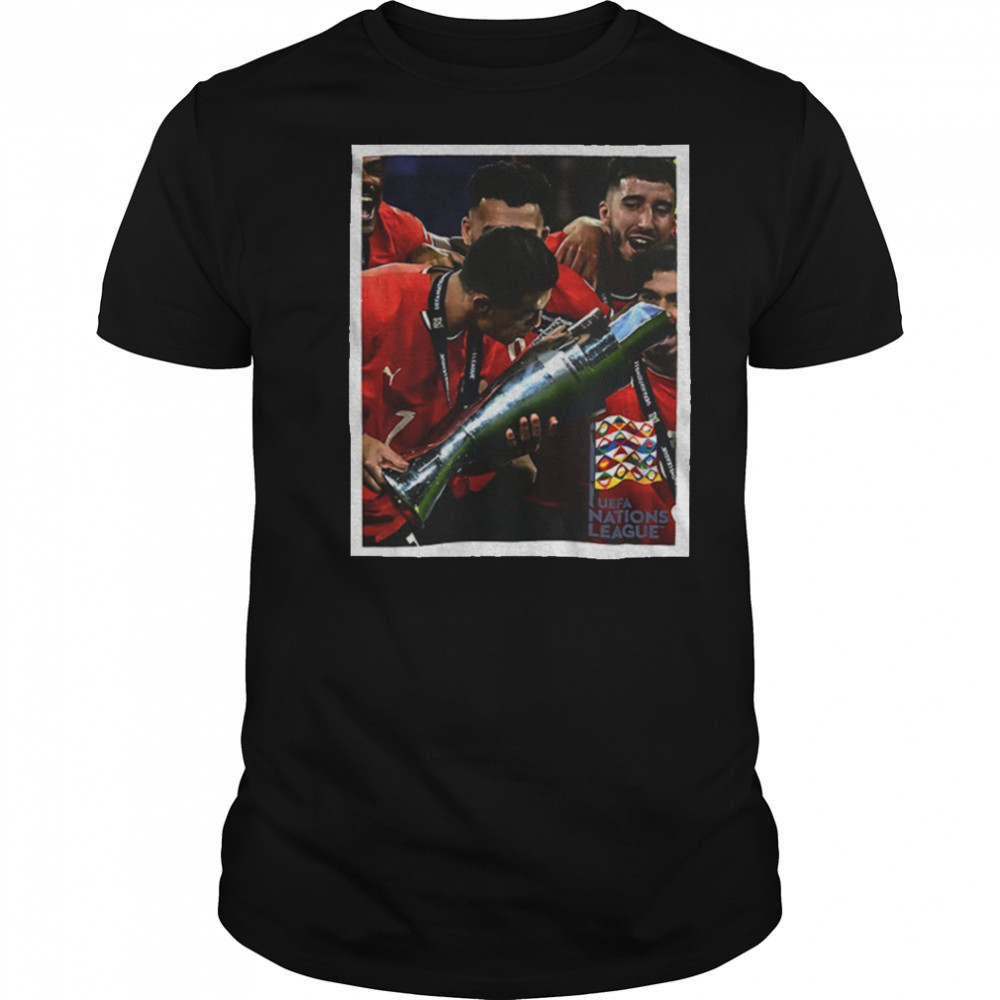 Cristiano Ronaldo UEFA Nations League Champions Victory shirt