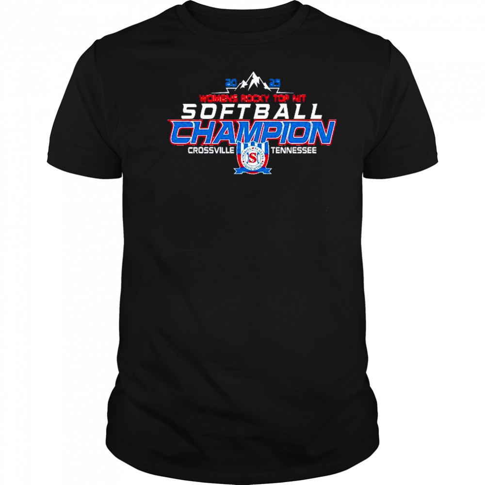 Crossville Tennessee 2025 women’s rocky top nit softball champion shirt