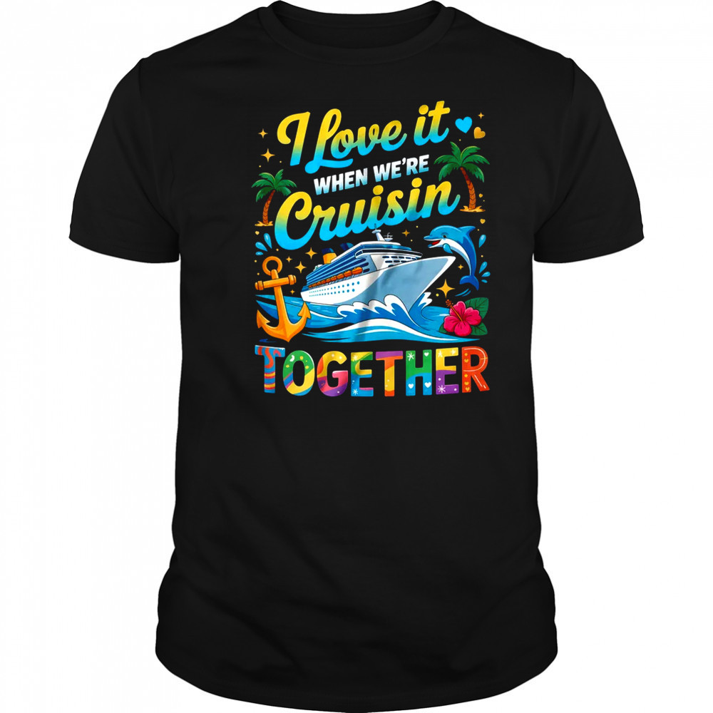 Cruise Squad 2025 Crusin Summer Vacation Matching Family shirt