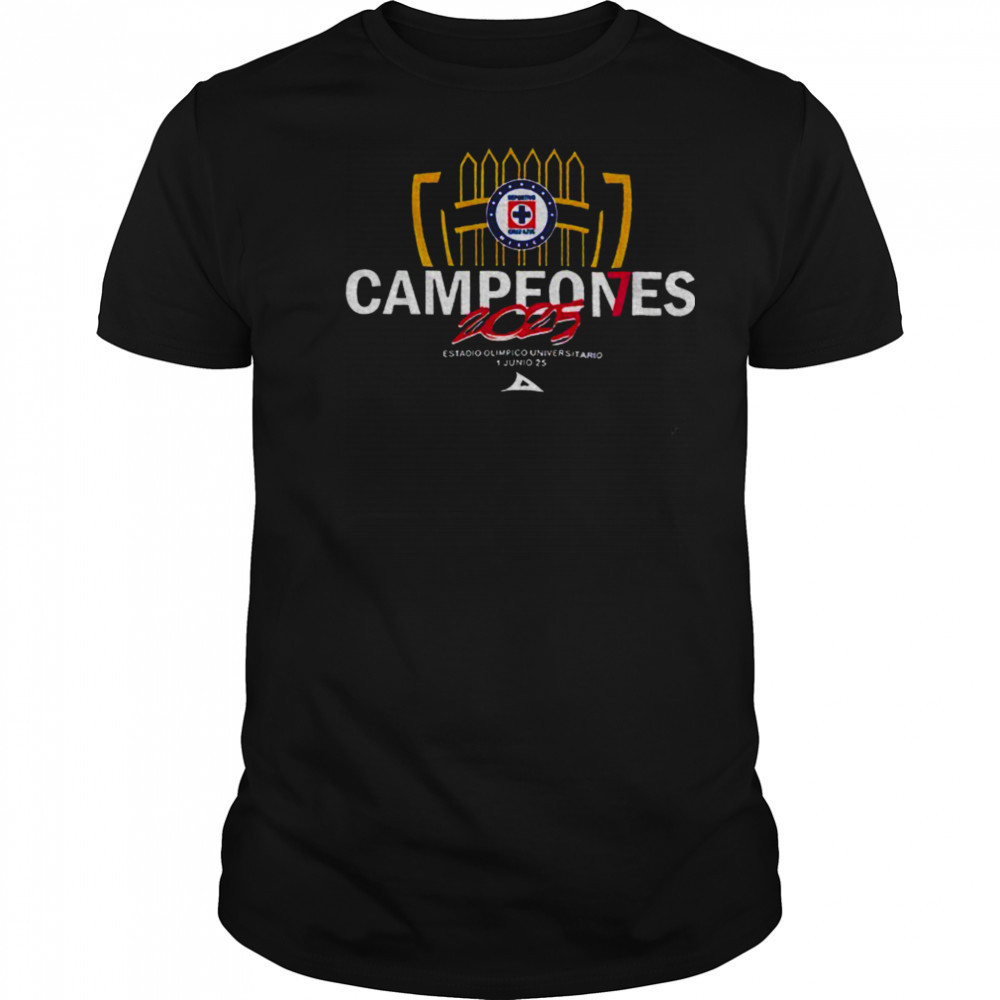 Cruz Azul 2025 Concacaf Champions Cup t shirt