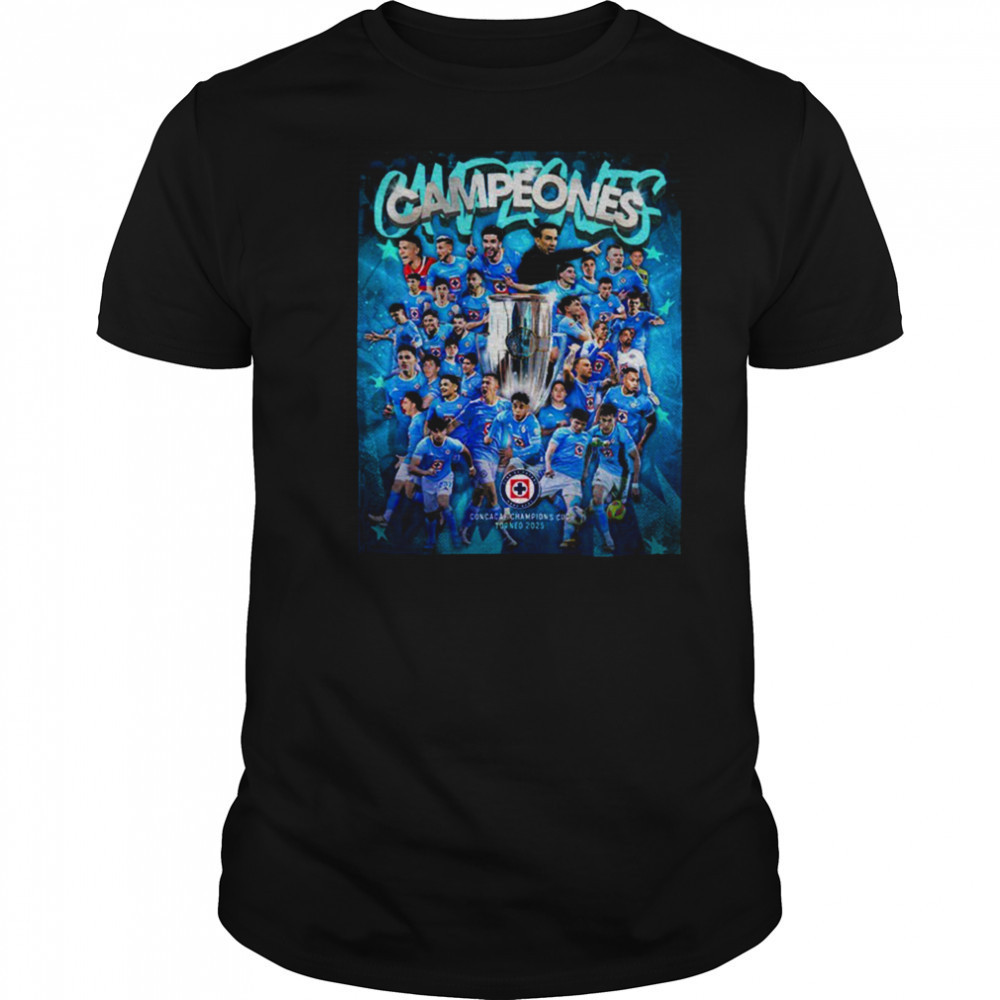Cruz Azul Concachampions title shirt
