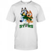 Dallas Stars Bluey and Bingo shirt