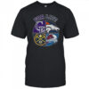 Denver Broncos Rockies Nuggets And Avalanche For Life Sports Team Logo T-Shirt