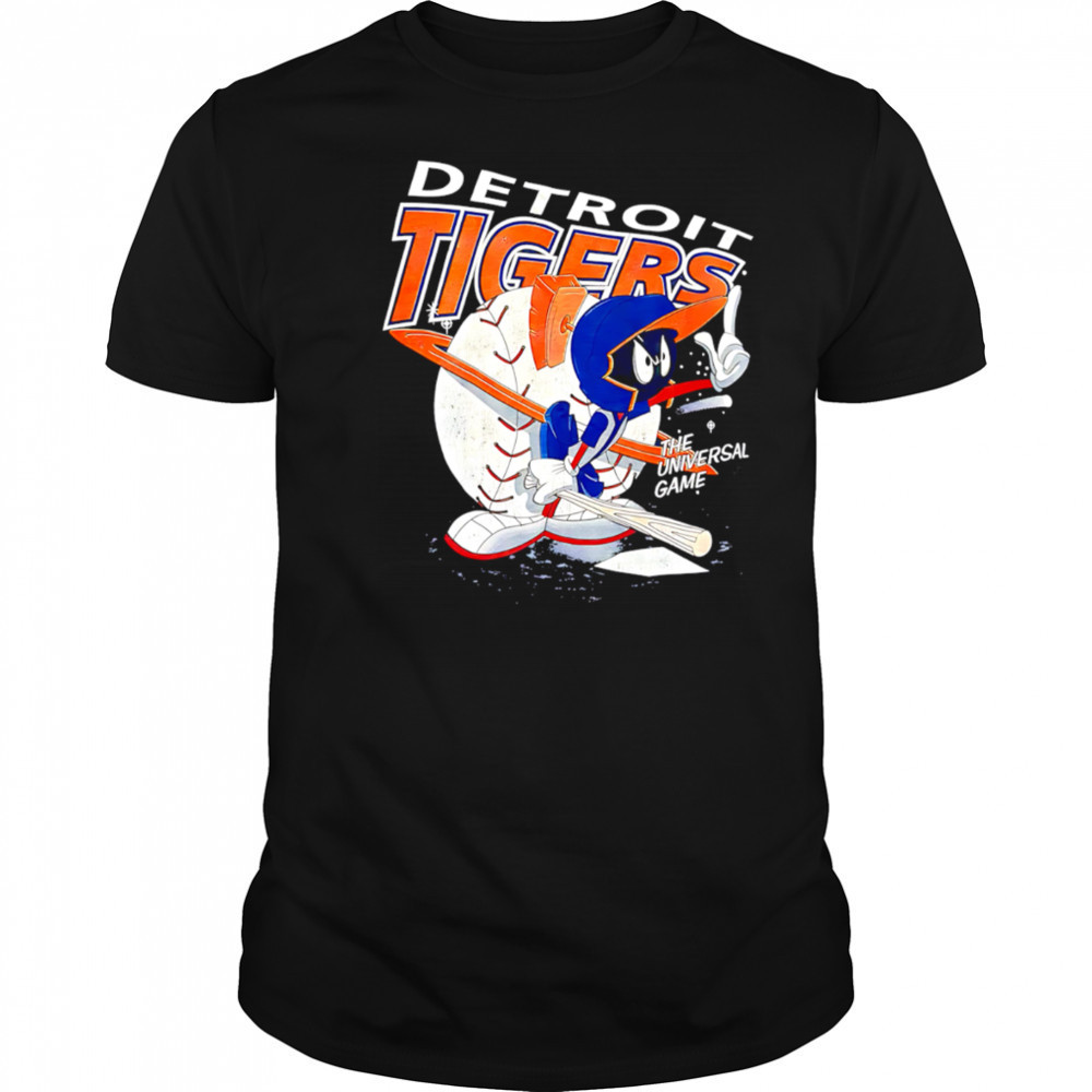Detroit Tigers Marvin the Martian the universal game vintage shirt