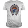 Detroit Tigers Native American Logo T-Shirt