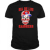 Dia de los sugar skull Texas Rangers shirt