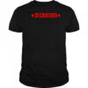 Dickrider red letter shirt
